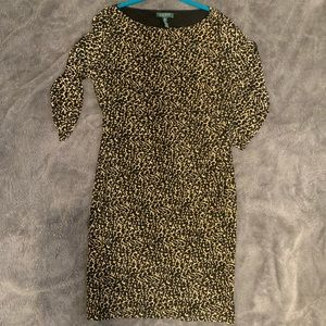 Lauren by Ralph Lauren animal print dress